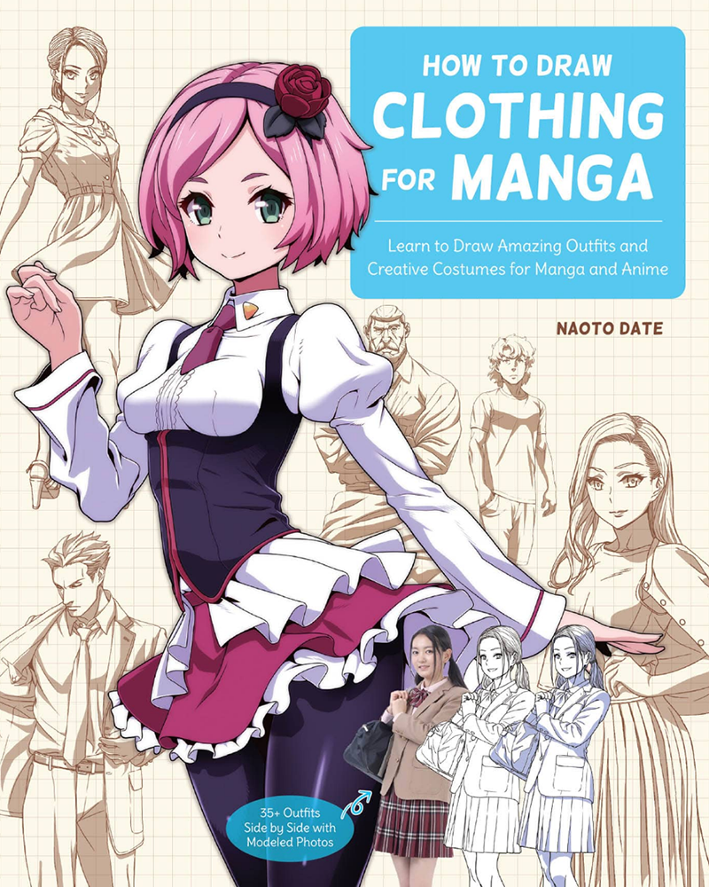 How To Draw Clothing For Manga - Naoto Date