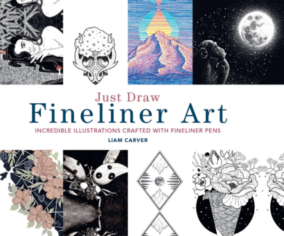 Just Draw Fineliner Art - Liam Carver